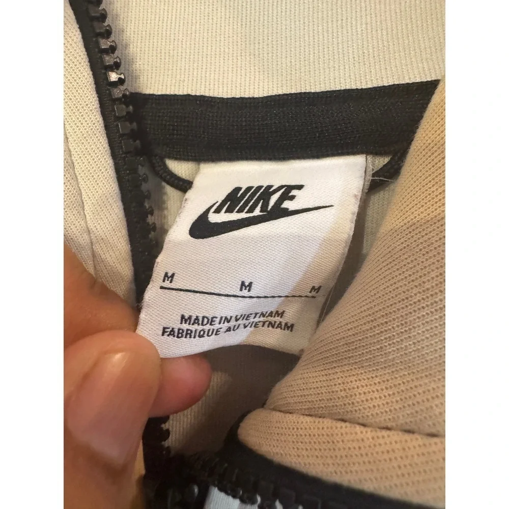 Nike Sportswear Full Zip Hoodie Color Block Spell Out‎ Jacket Size M |S1